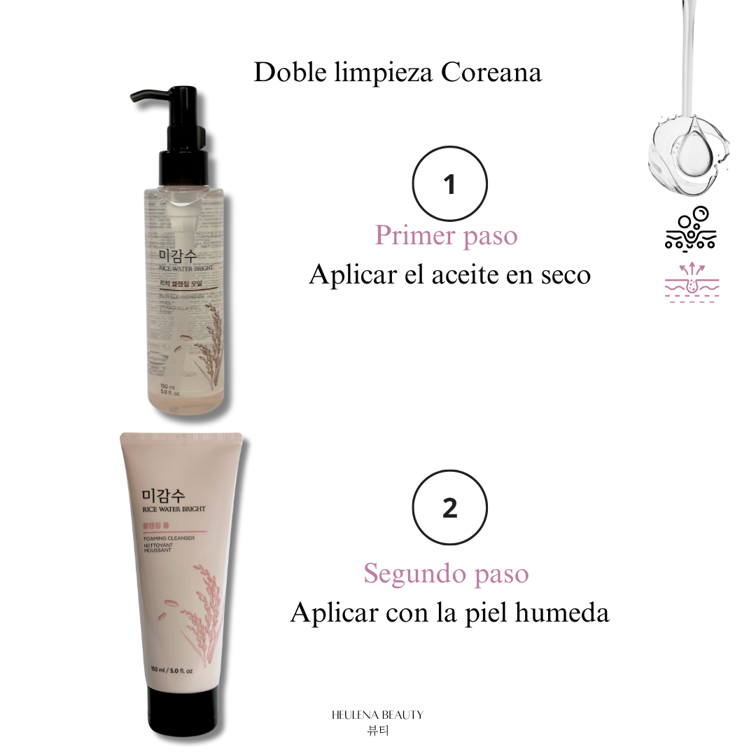 Combo Rice Ritual de THE FACE SHOP: una rutina completa de luminosidad y nutrición